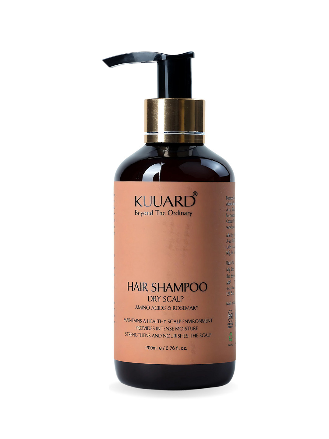 Kuuard - beyond the ordinary Reduces Hair Fall And Adds Shine Hair Shampoo- 200 ml