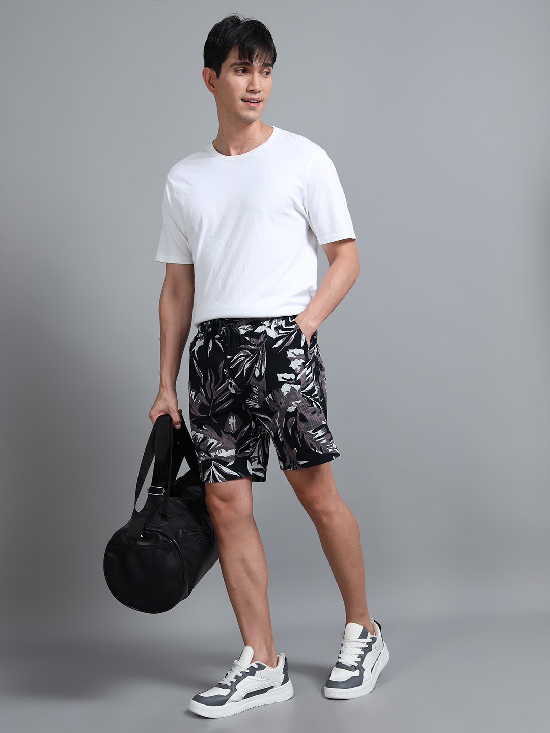 StitchX Men Printed Beach Shorts