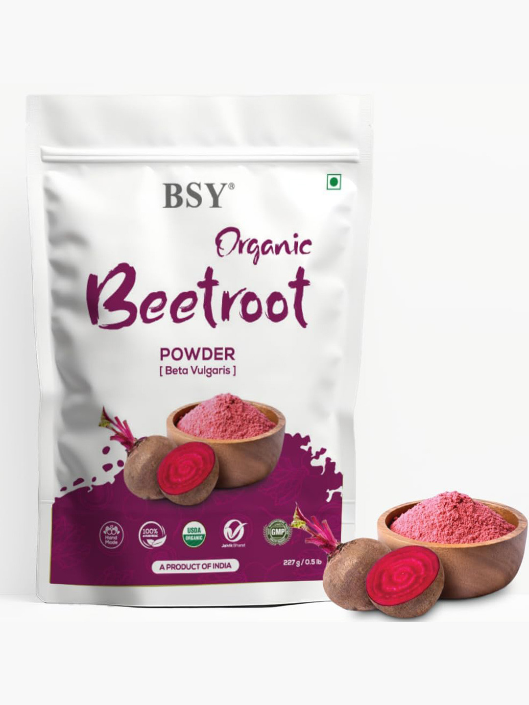 PRIIS BSY Organic Beet Root Powder For Energy - 227 g