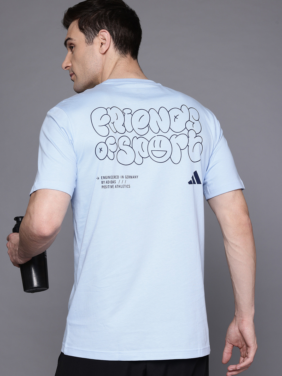 ADIDAS L Verb FOS Printed T-shirt