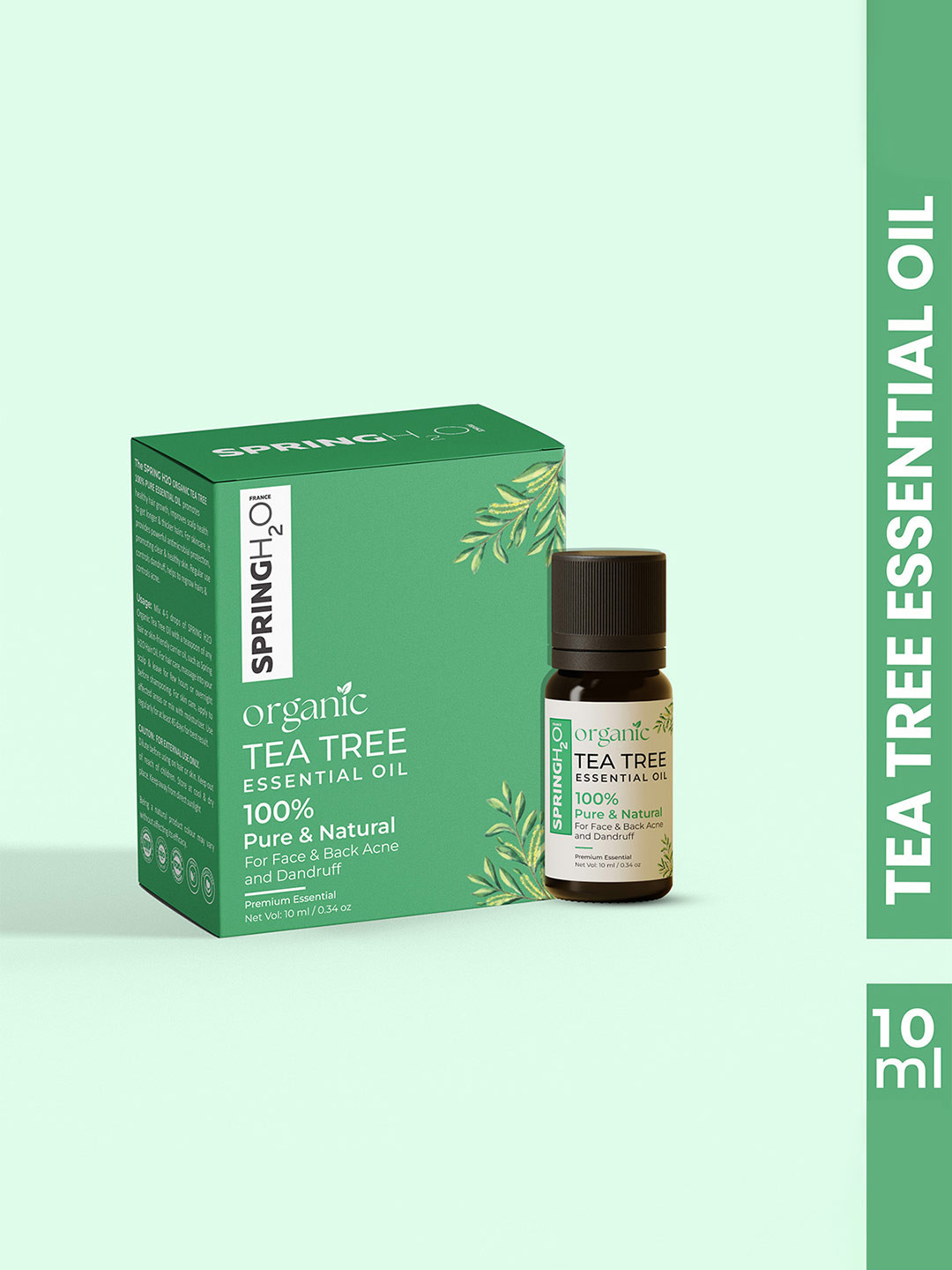 Spring H2O 100% Pure & Natural Tea Tree Essential Oil - 10 ml