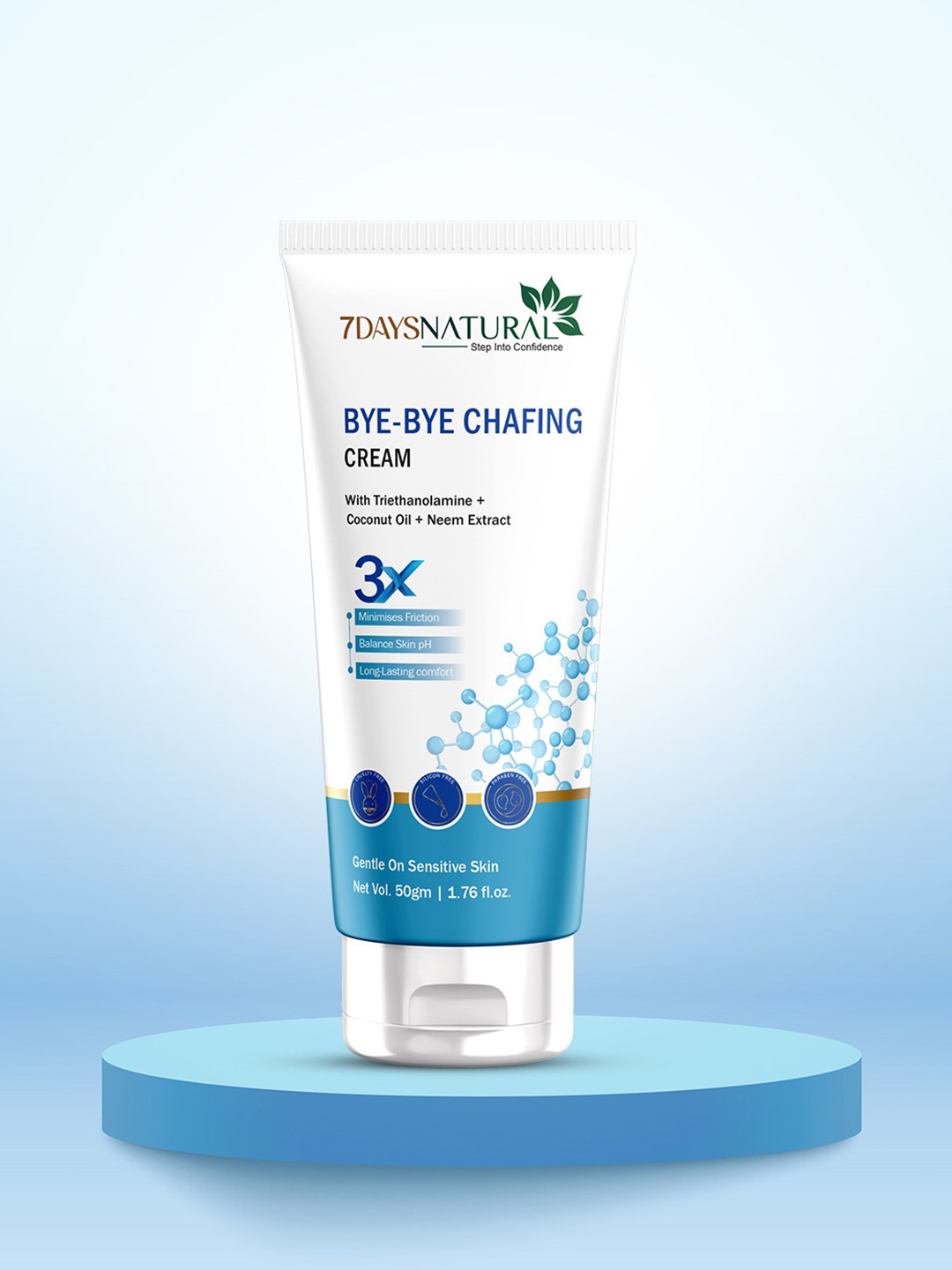 7DAYSNATURAL Bye-Bye Chafing Cream With Neem Extract- 50 g