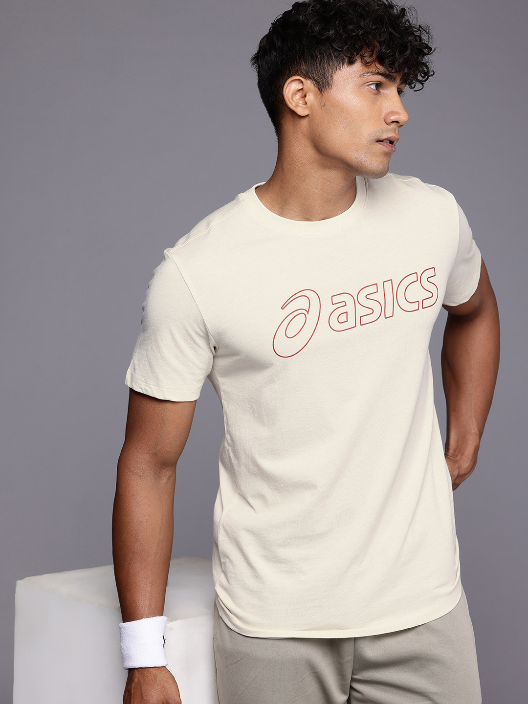 ASICS Logo Printed Training Or Gym T-shirt