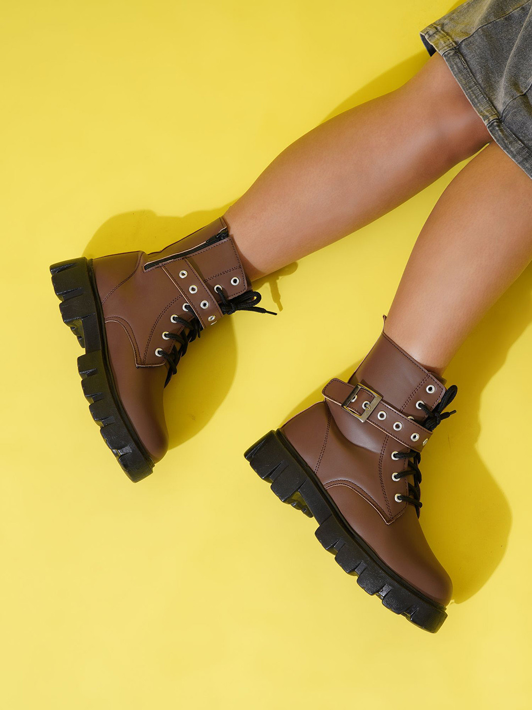 TRYME Women Knee Length Short Boots