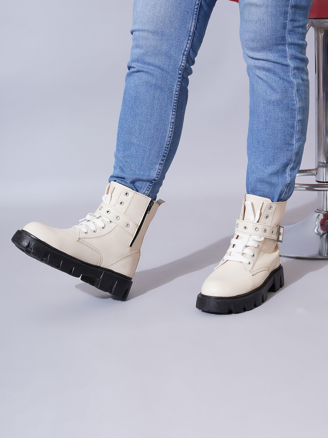 TRYME Women Knee Length Short Boots
