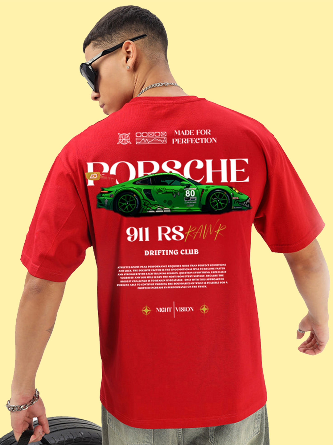 BDSQUARE Men Applique T-shirt