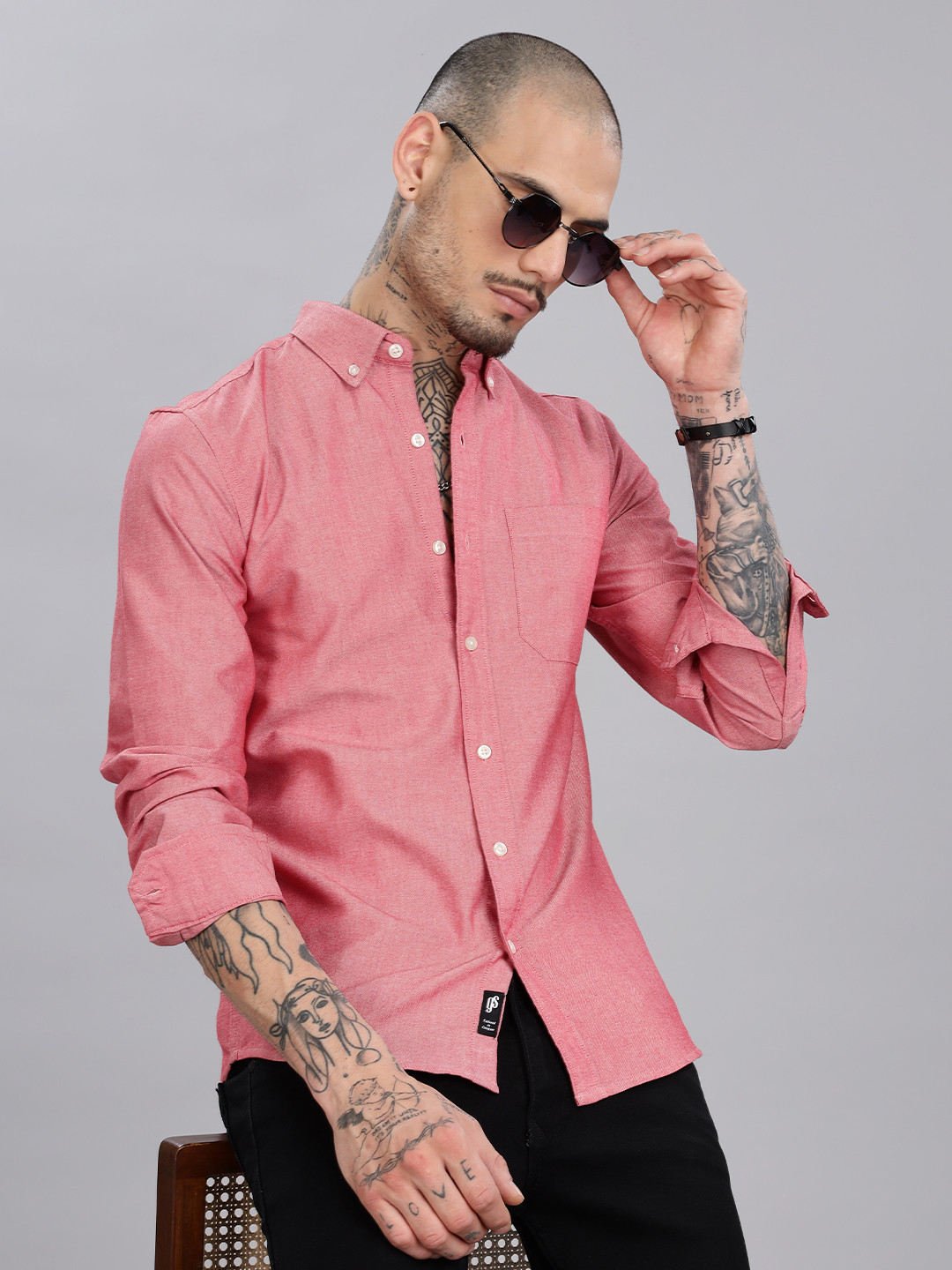 Guns & Sons Men Classic Opaque Casual Shirt