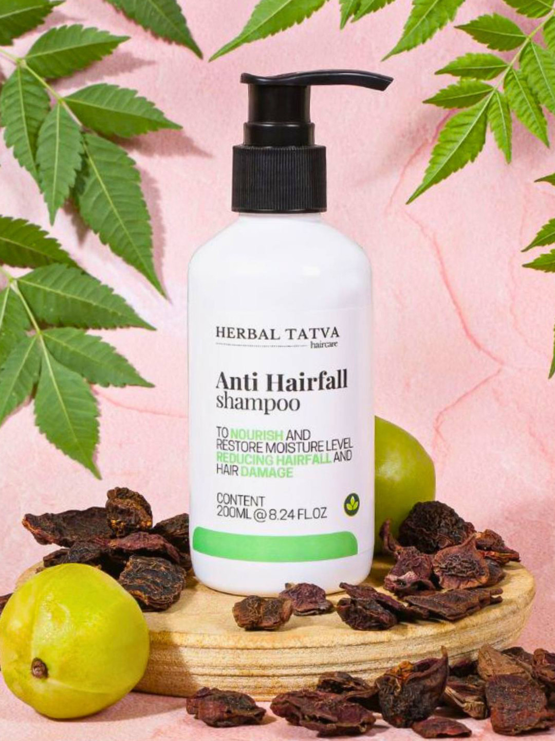 HERBAL TATVA Anti Hairfall Shampoo For Hair Fall Control - 200 ml