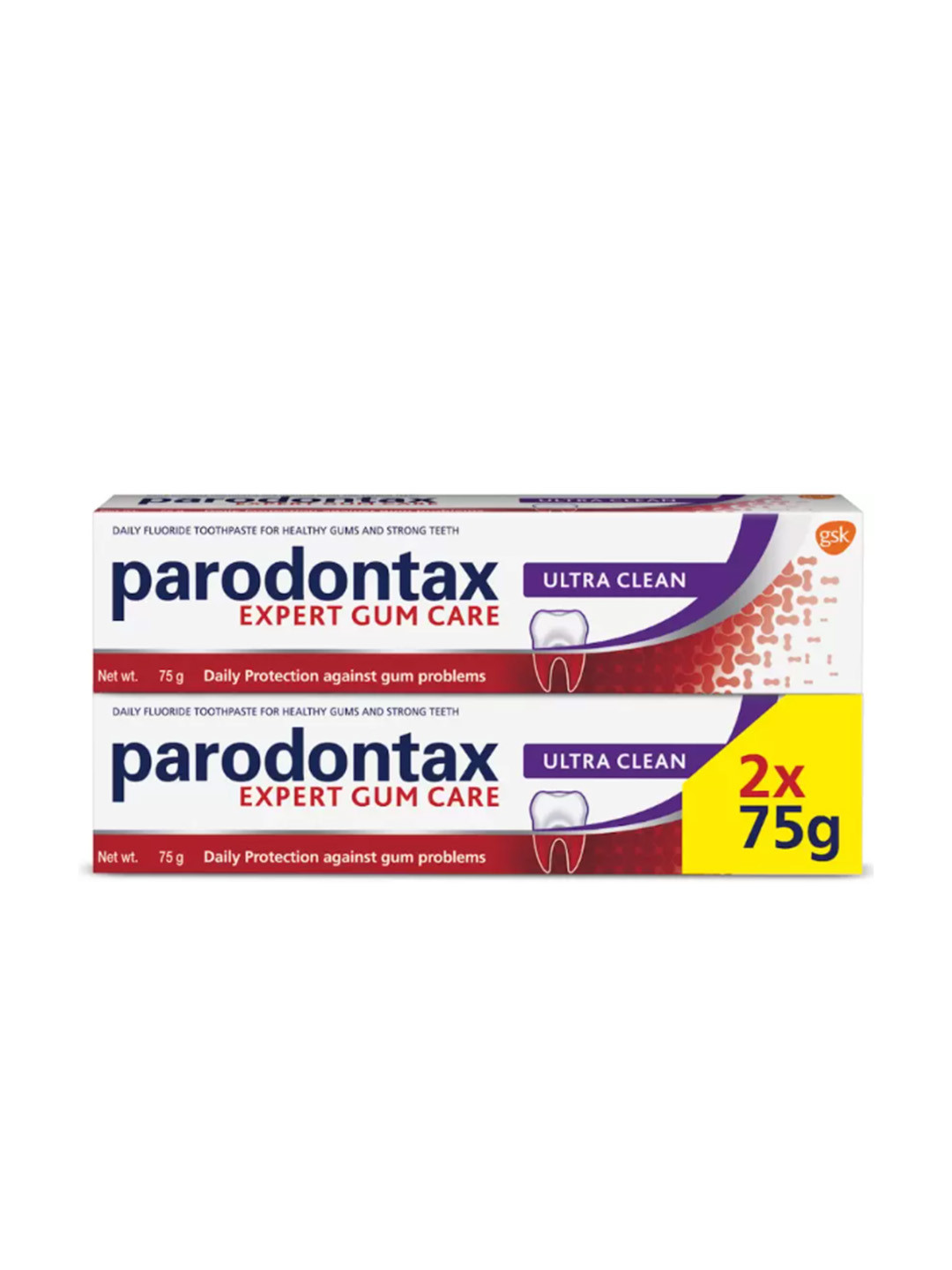 Parodontax Set of 2 Ultra Clean Toothpaste - 75g each
