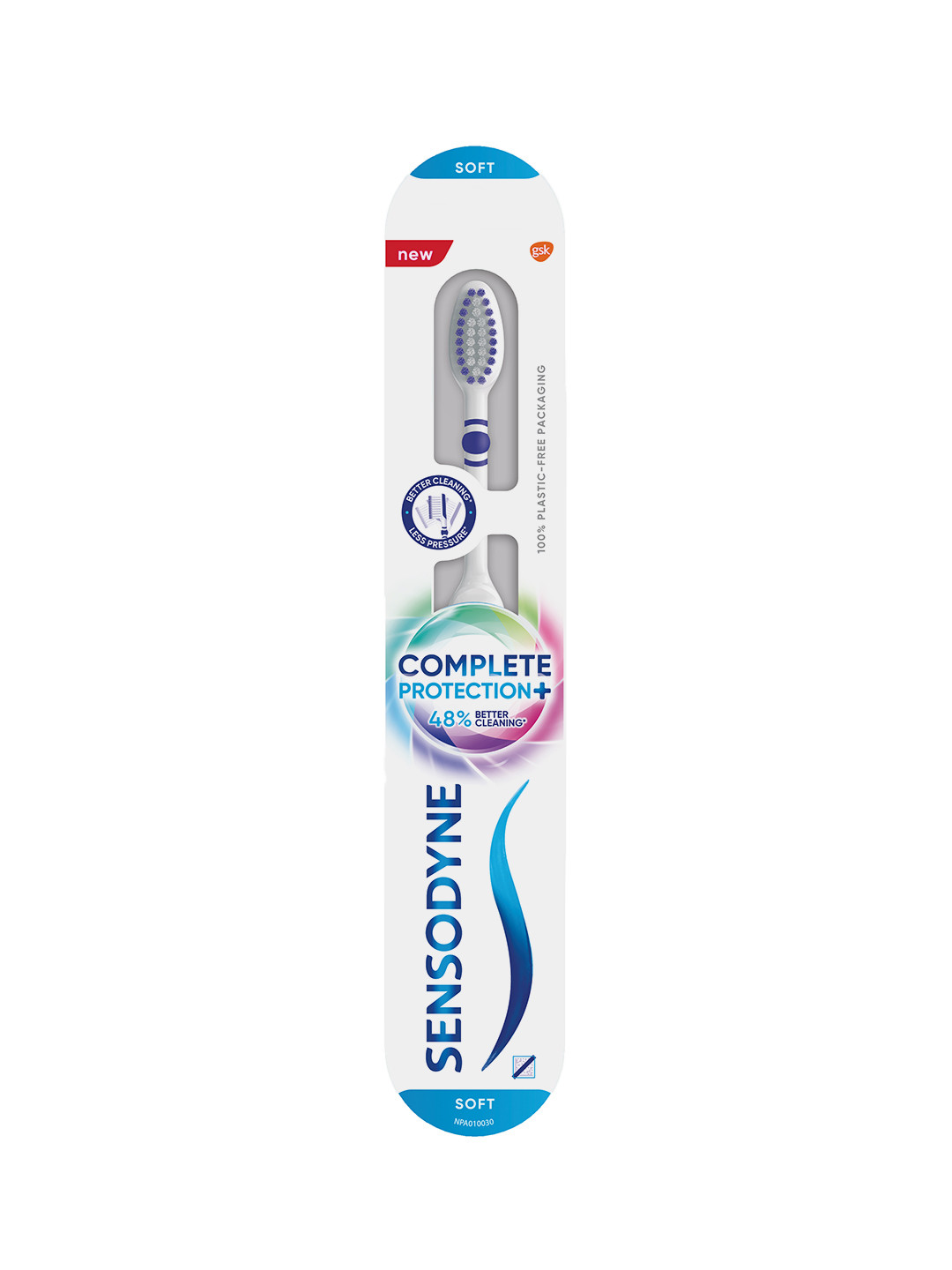 Sensodyne Complete Protection+ Manual Toothbrush - White