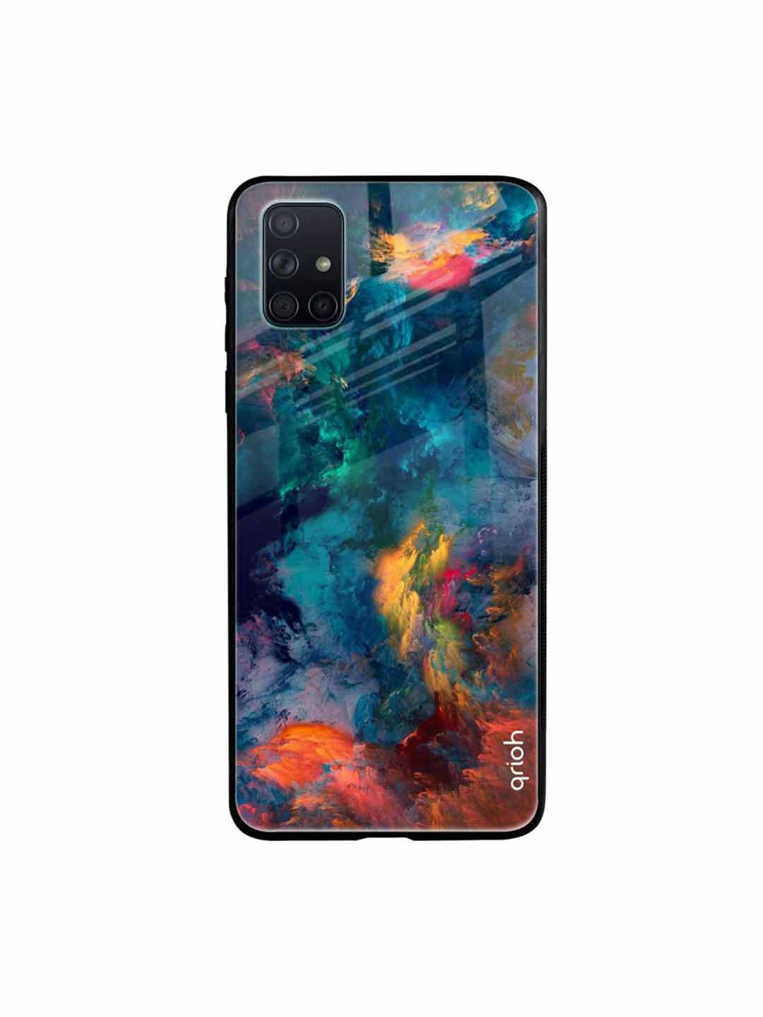QRIOH Quirky Printed Samsung Galaxy A71 Back Case Mobile Accessories