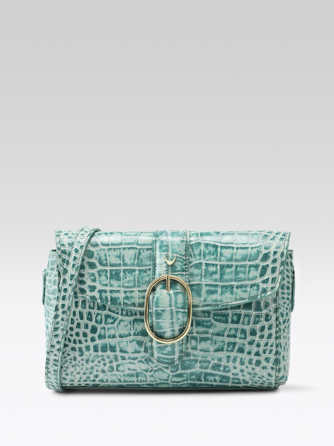 Hidesign GRATEAU Animal Textured Leather Structured Sling Bag