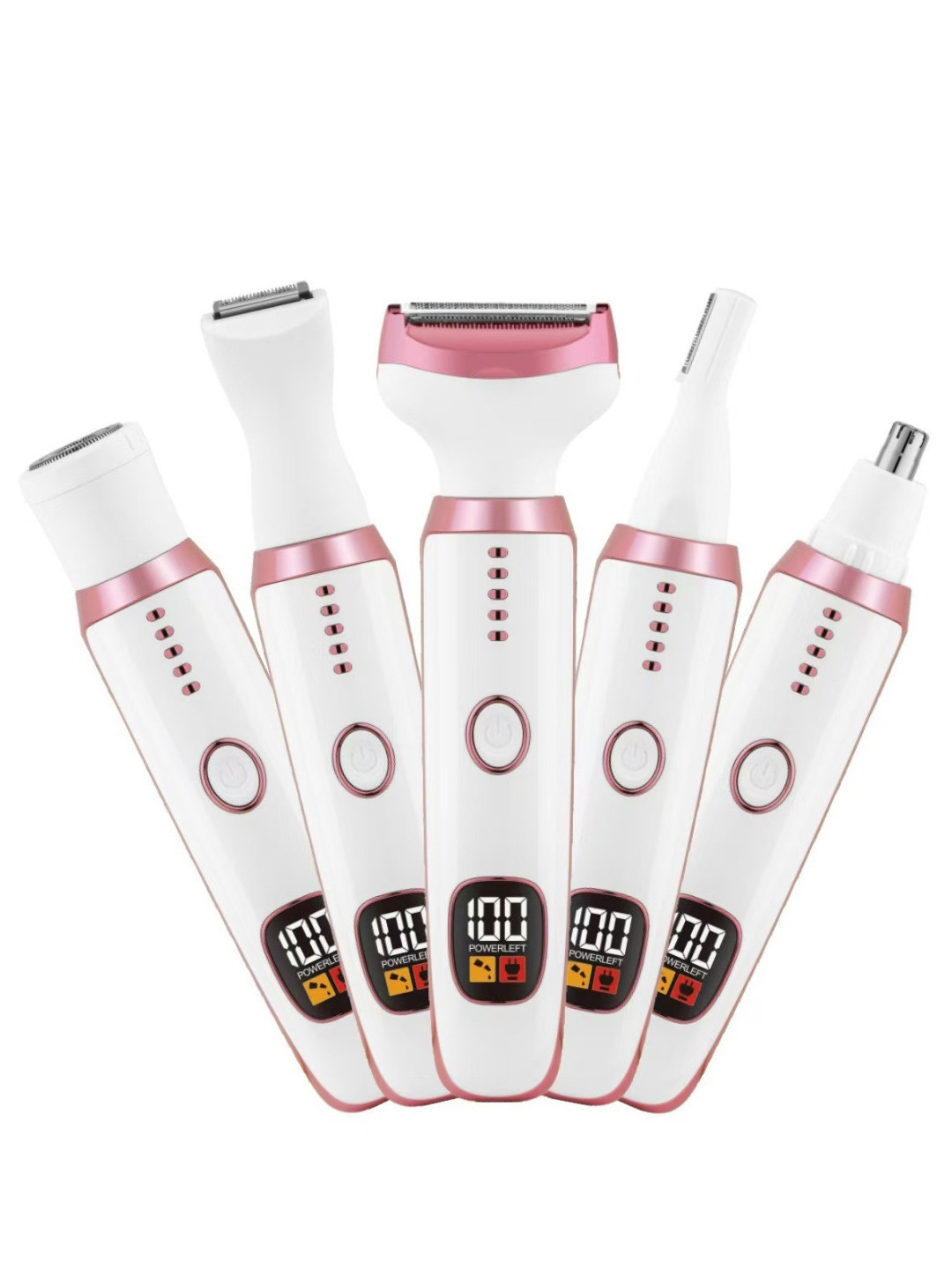 SIGNAXO Sharp 5-in-1 Shaver Trimmer For Eyebrow Bikini Facial Hair Removal For women