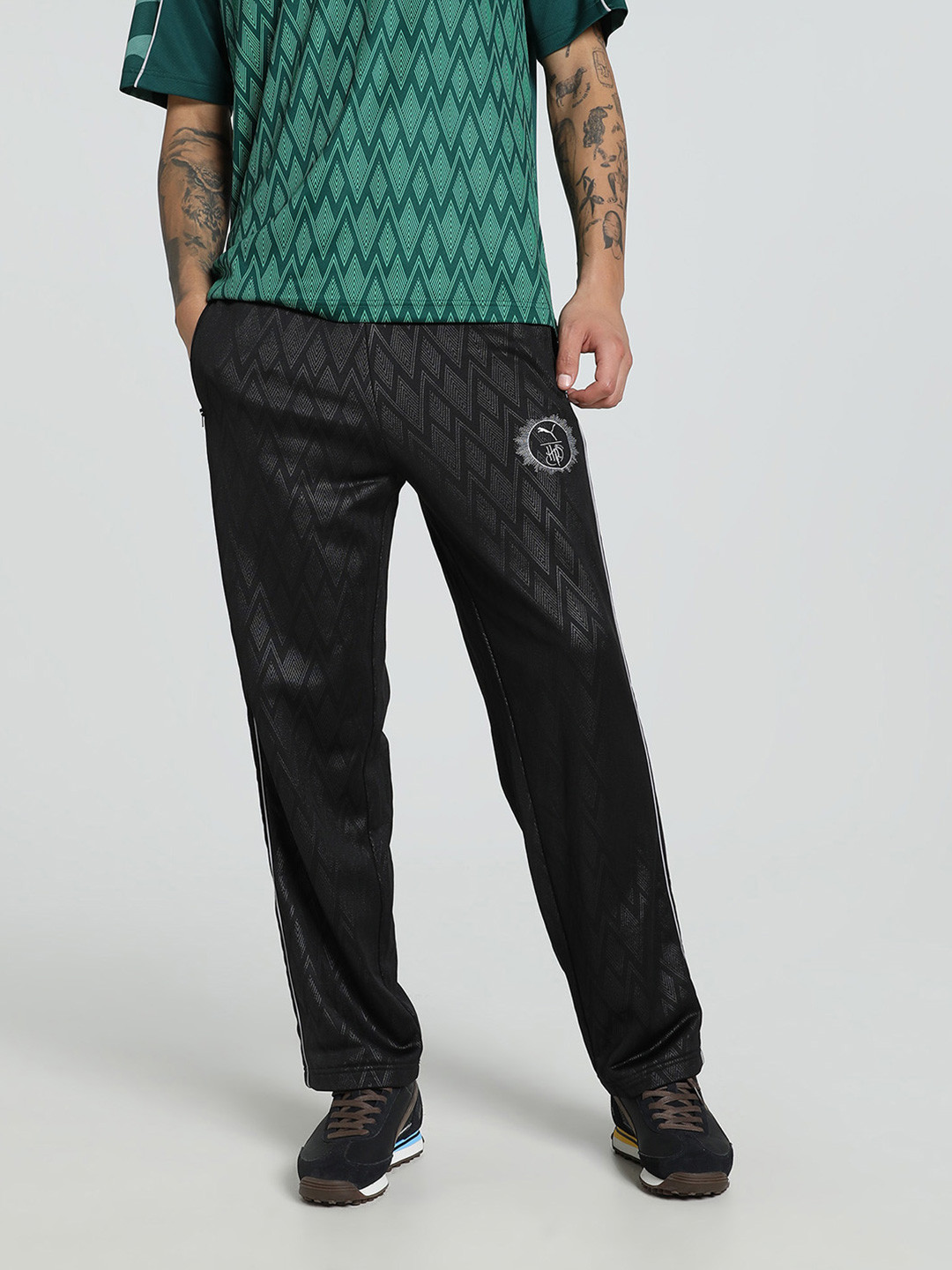 Buy Puma X Harry Potter T7 Men Printed Relaxed Fit Track Pants