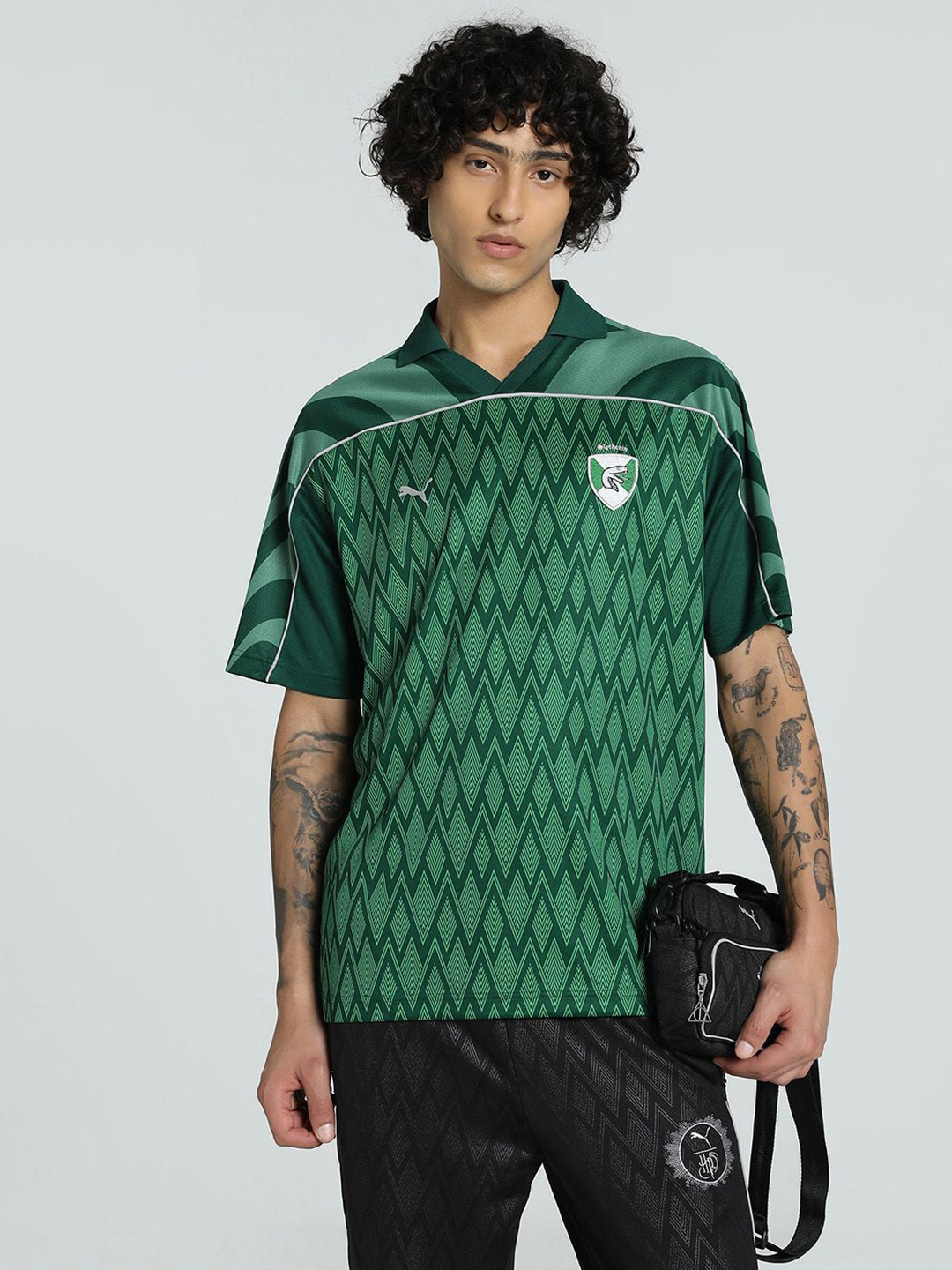 Puma x Harry Potter Printed Relaxed Fit Football Jersey