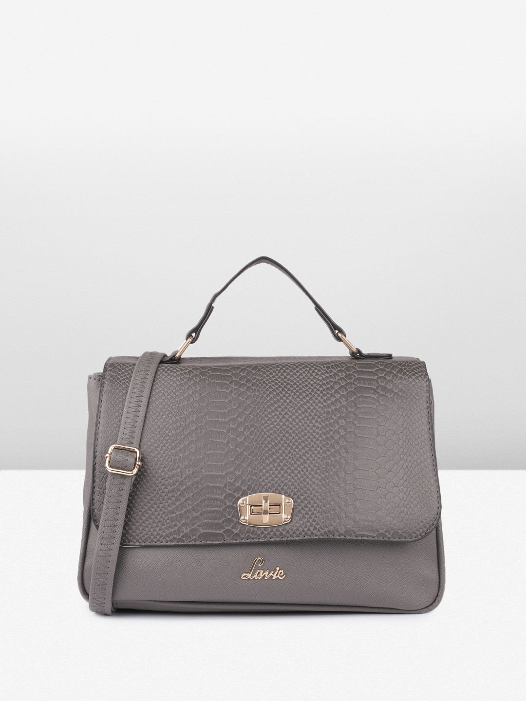 Lavie Karter Animal Textured Structured Satchel