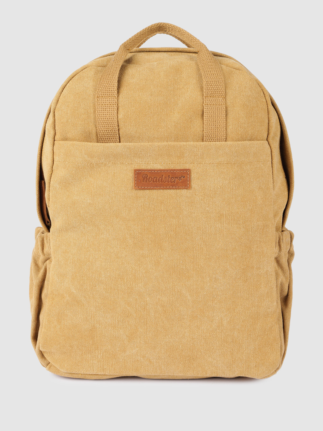 The Roadster Lifestyle Co. Men Beige Backpack