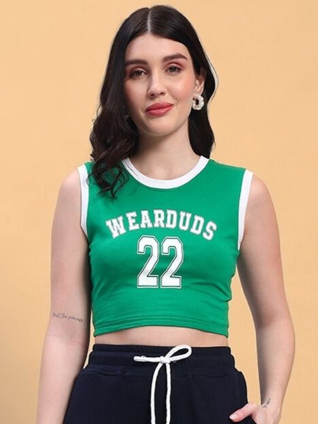 WEARDUDS Cotton Bralette Top