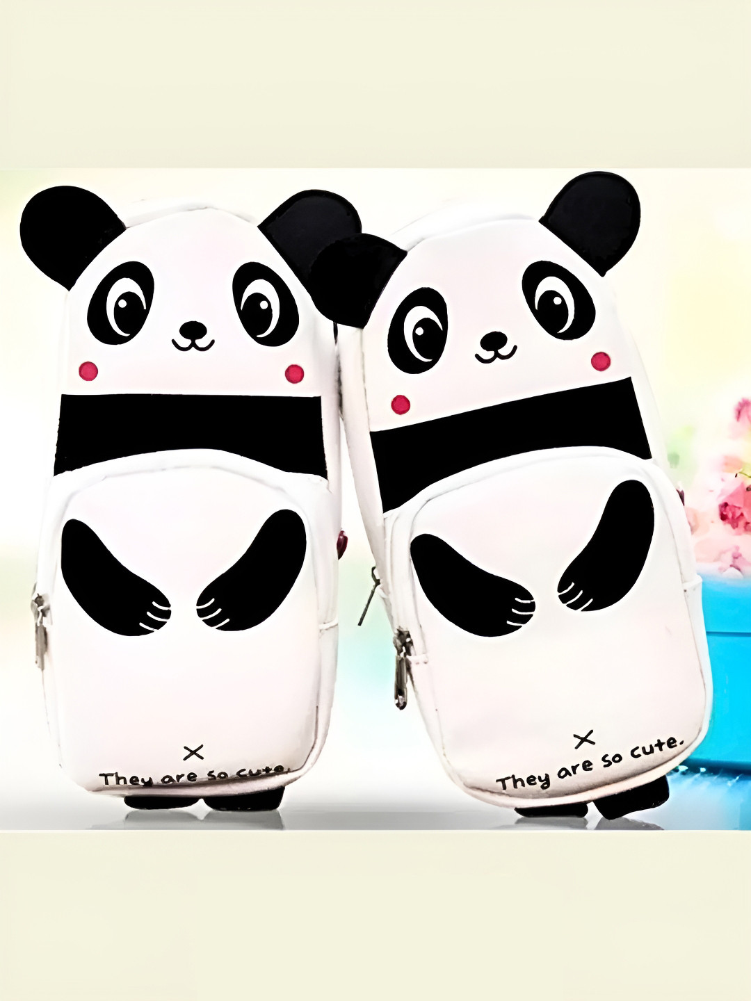 Ajabh Set Of 2 Pieces Panda Pencil Box