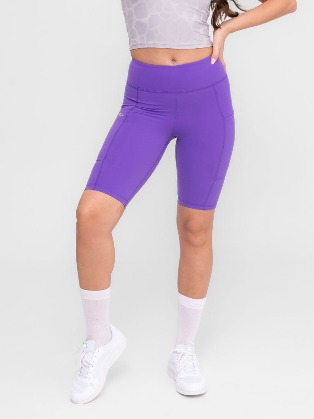 STRCH High Rise Sports Shorts