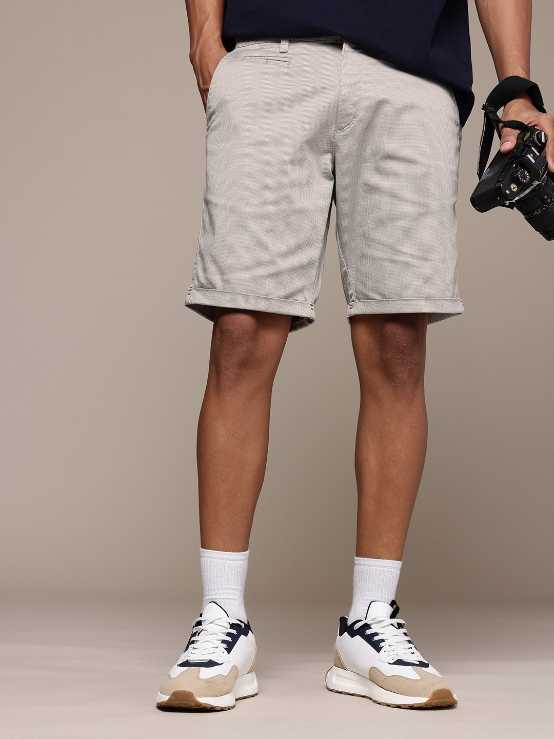 The Roadster Lifestyle Co. Men Chino Shorts