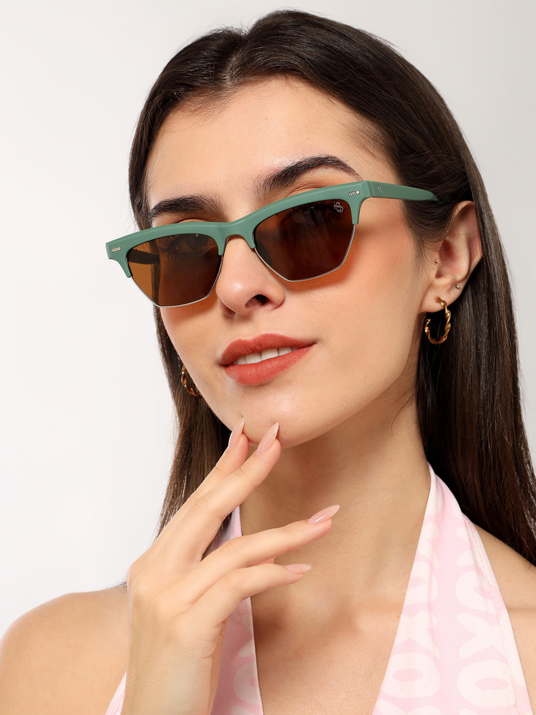 Eyejack by Voyage Unisex Square Sunglasses with UV Protected Lens