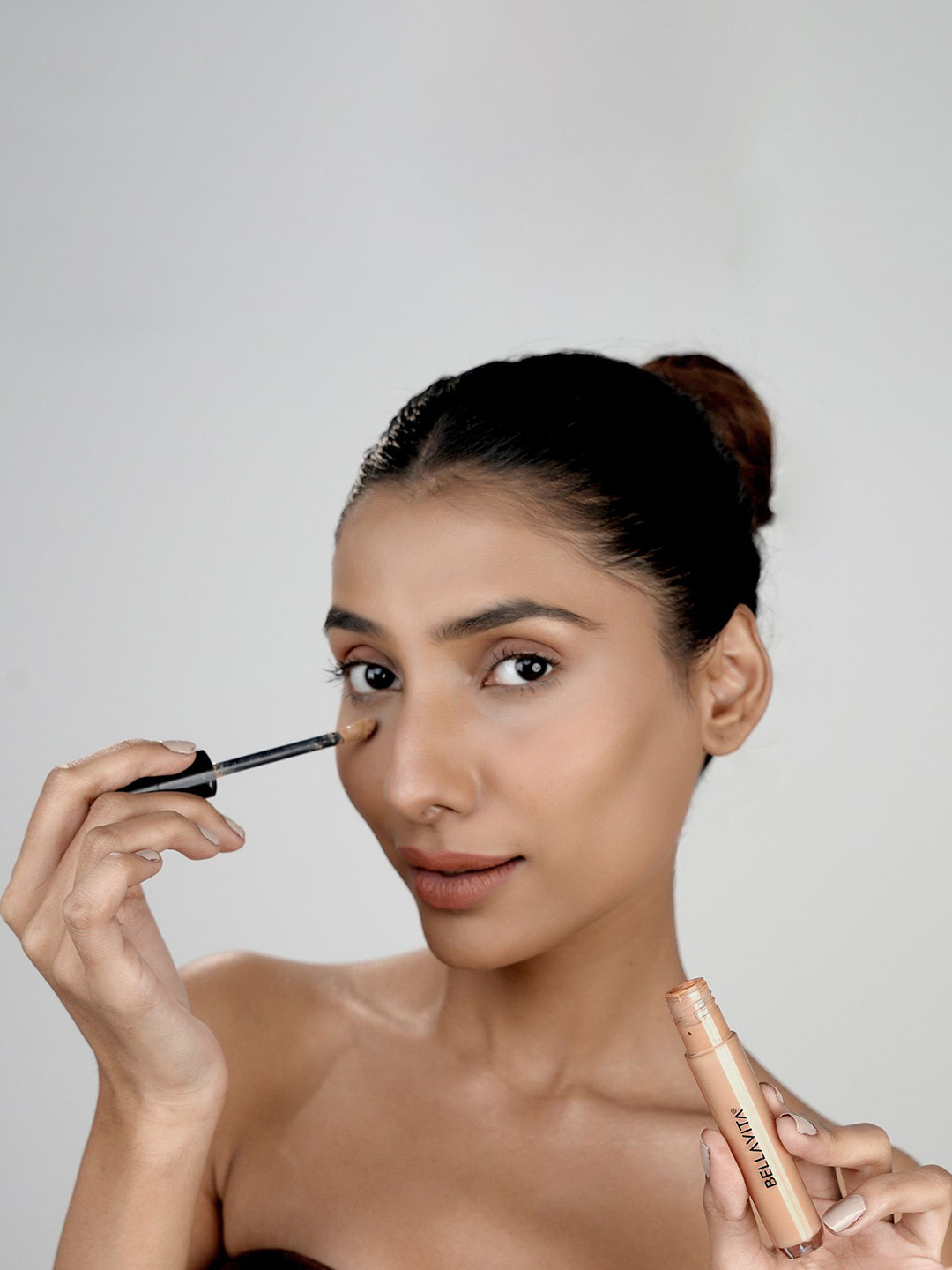 Bella Vita Organic Hydmatte FX- Magic Concealer with SPF 20 PA ++++ - 6 g- Warn Nude