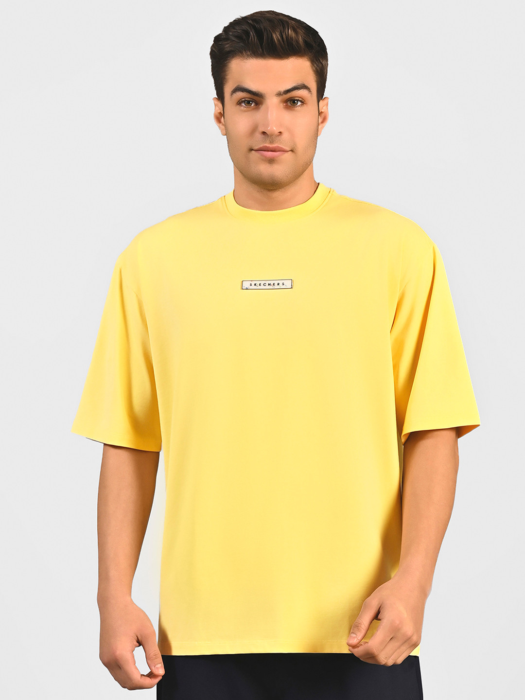 Skechers Men Back Palm Print T-Shirts