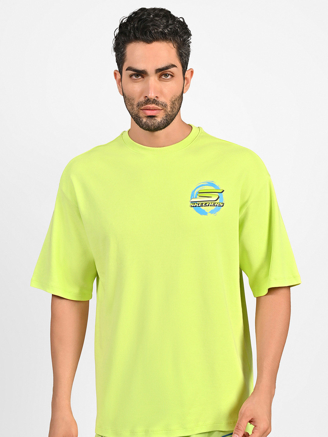 Skechers Men Pickleball Oversize T-Shirts