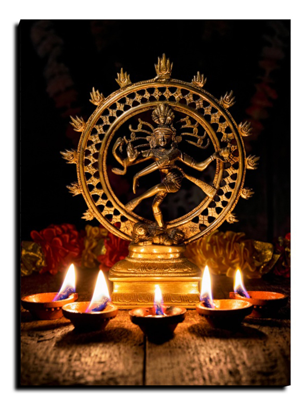 Chalk My Theme Black Wood Wall Living Room Rectangle Potrait Paintings Wall Art