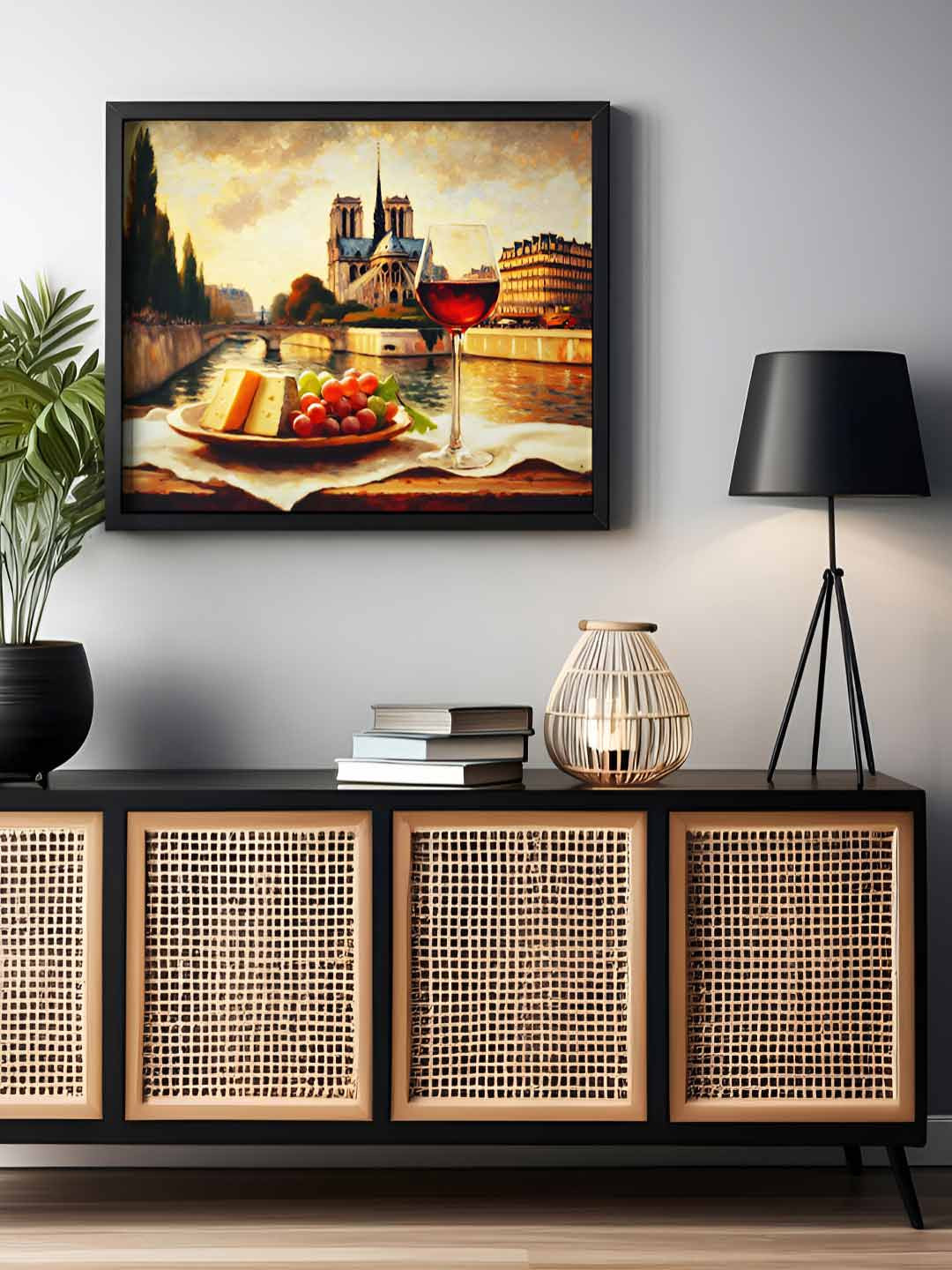 Sassyco Canvas Wall Rectangle Paintings Wall Art - 22 x 18 In