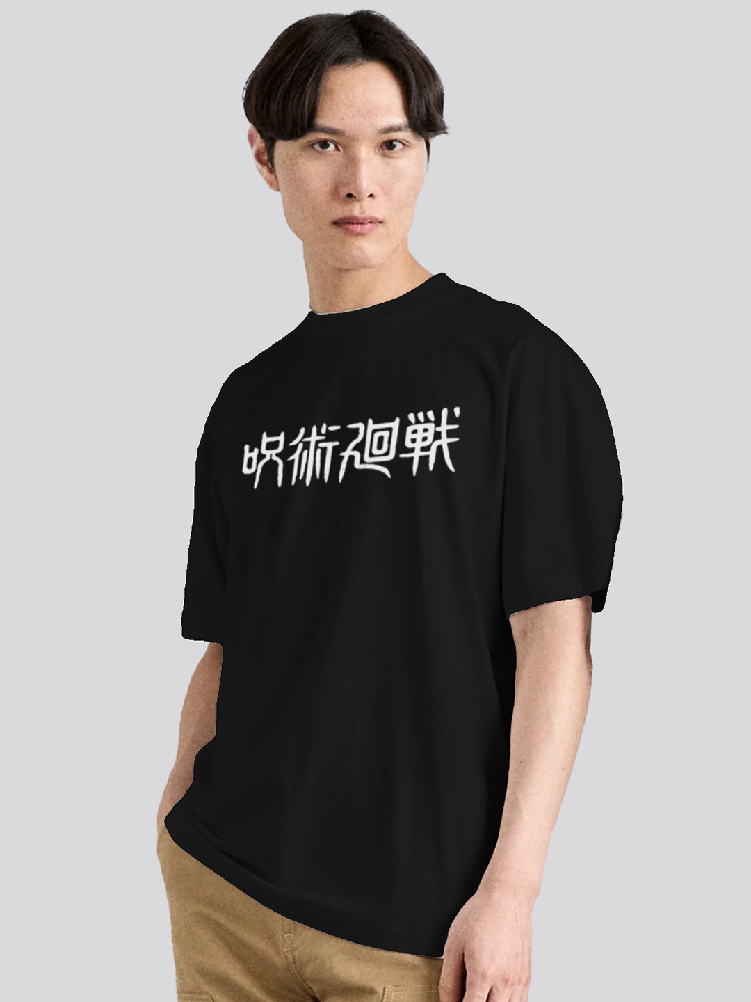 The Korhean Store Unisex Anime Ryomen Sukuna Streetwear Regular Fit Graphic Printed Cotton Tshirt