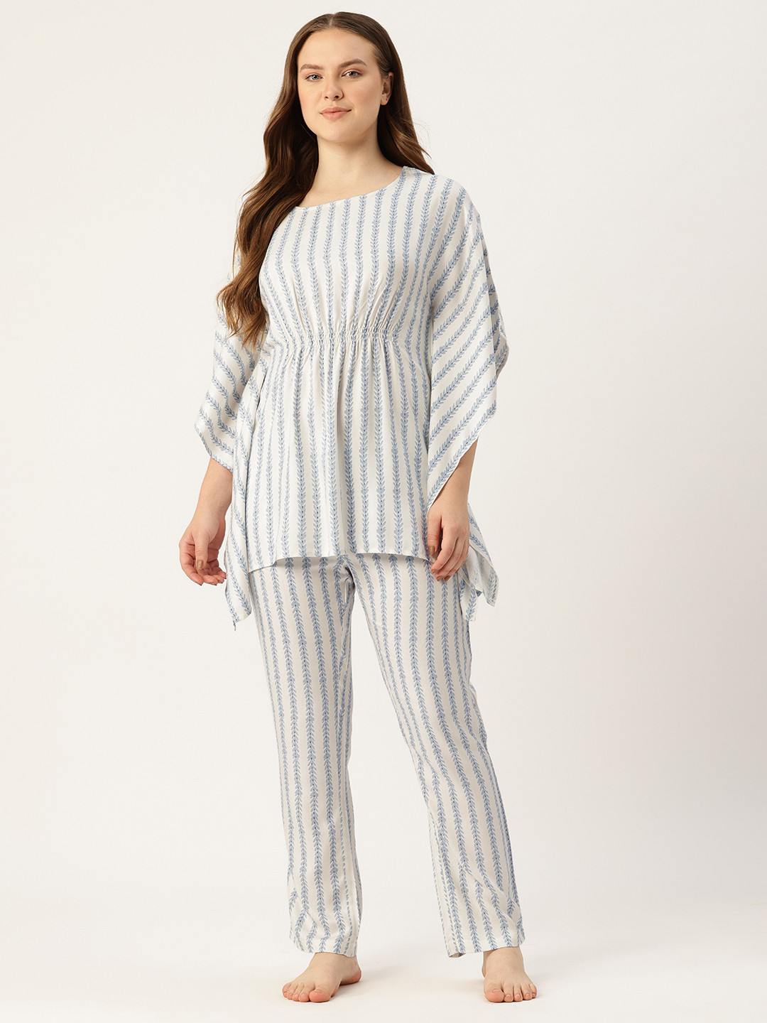 ETC Printed Kaftan Night Suit