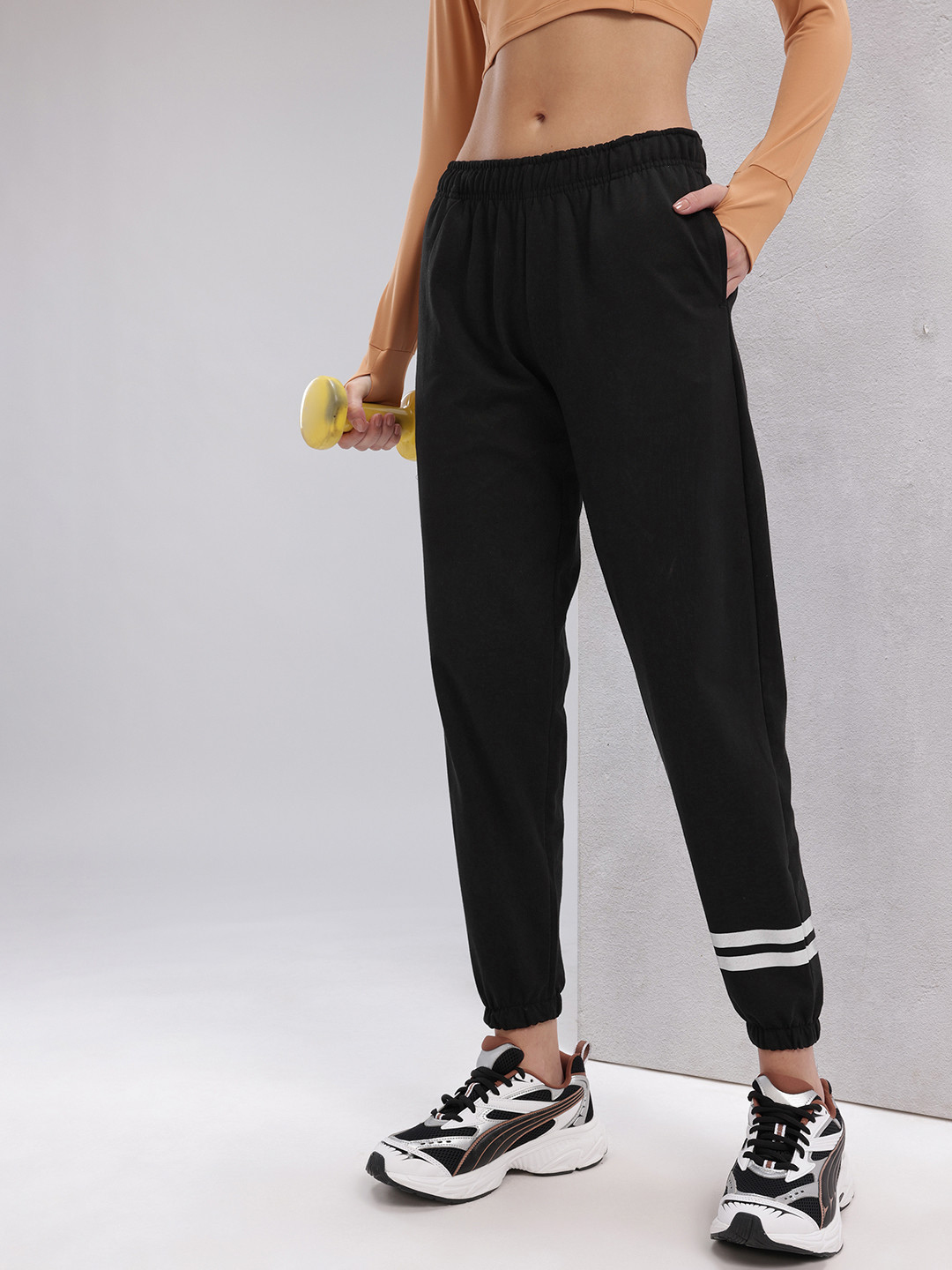 HRX by Hrithik Roshan Women Training Joggers with Reflective Elements