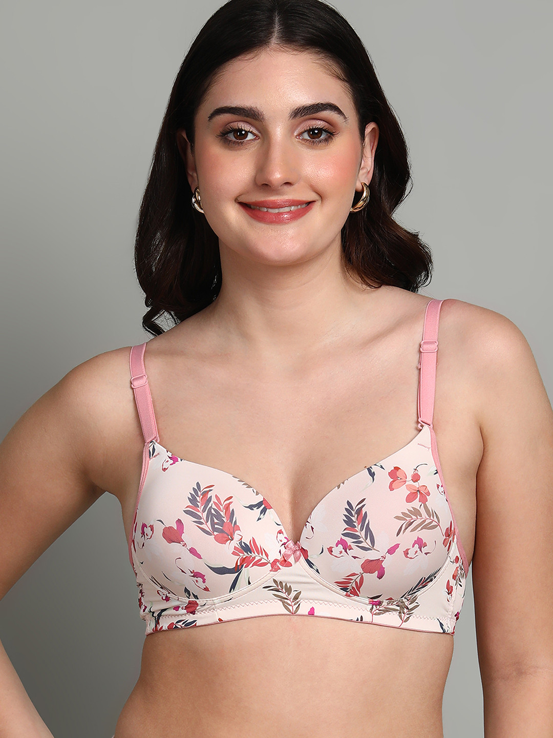 Dressberry Heavy Padded Printed Bra
