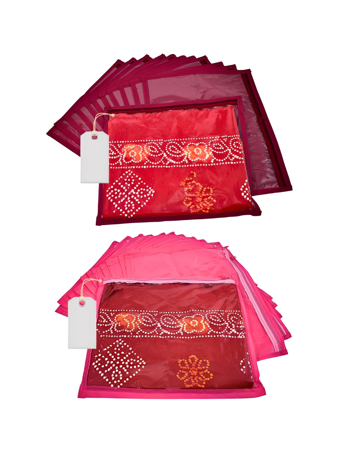 Ajabh Maroon 24 Pcs Multi-Utility Organisers