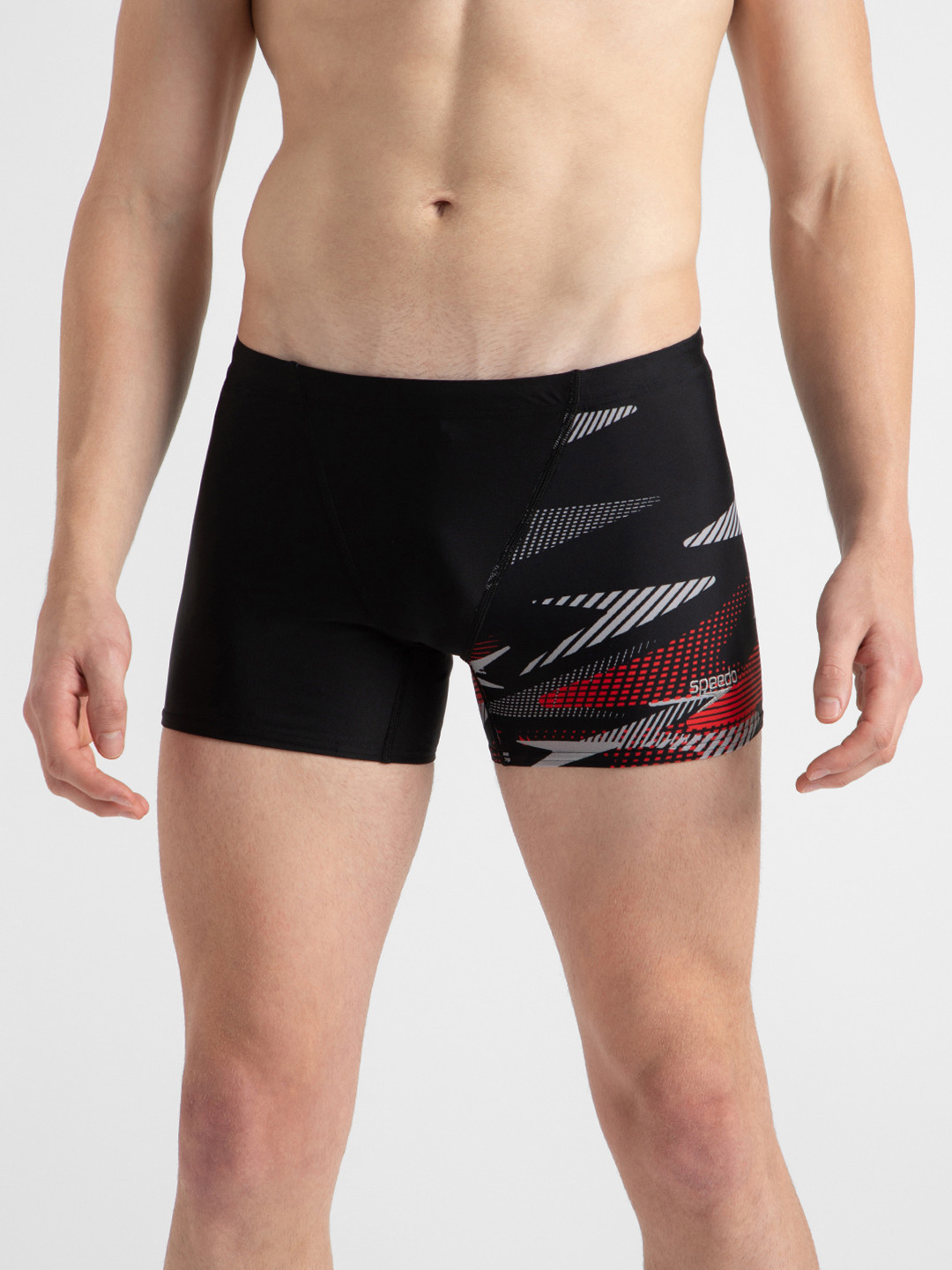 Speedo Men Endurance10 UPF 40+ Hyperboom Print V-Cut Aquashort