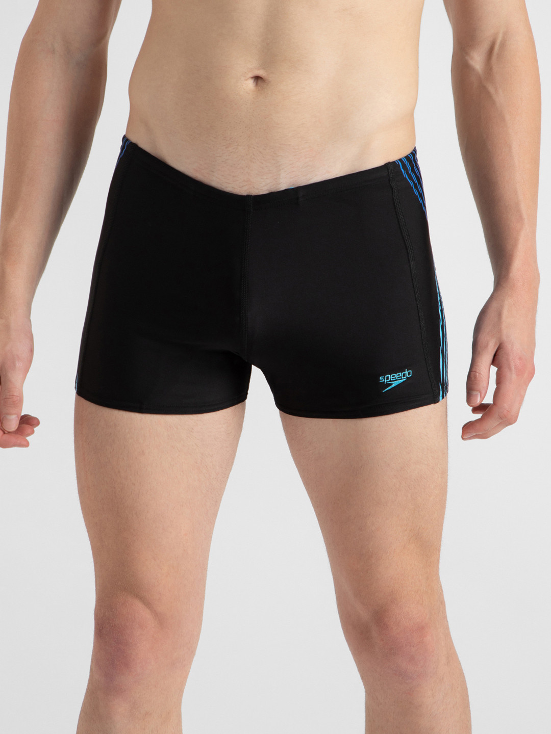 Speedo Men Endurance10 UPF 40+ Tech Print Placement Panel Aquashort