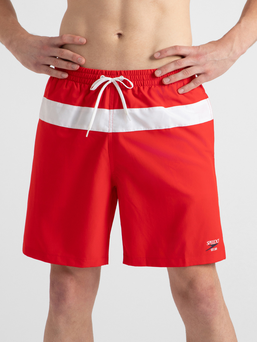 Speedo Men 4 Way Comfort Stretch Volley Water Repellent Watershorts With Side Pockets