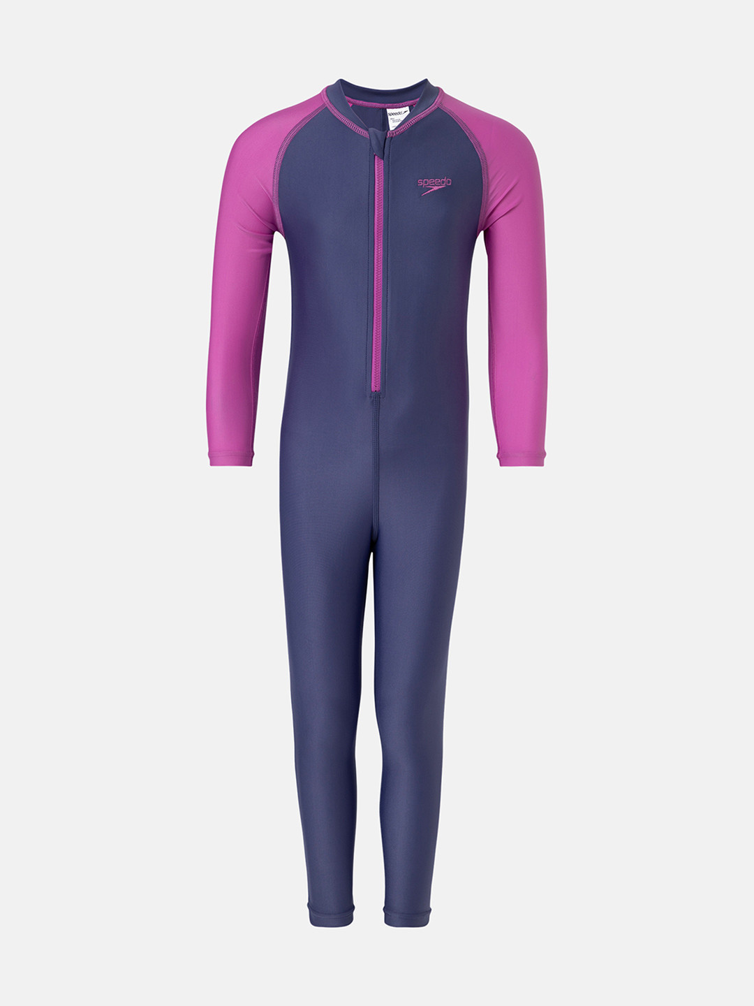 Speedo Girl's Endura Brite All In One Full Body Suit With UPF 40+ Sun Protection