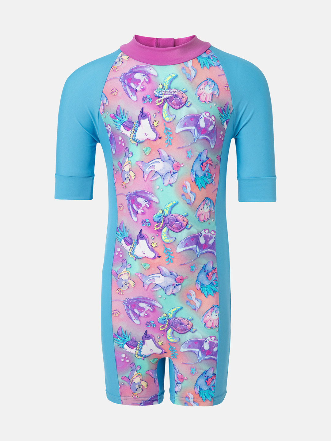 Speedo Girl's Endura Brite Essential All In One Legsuit