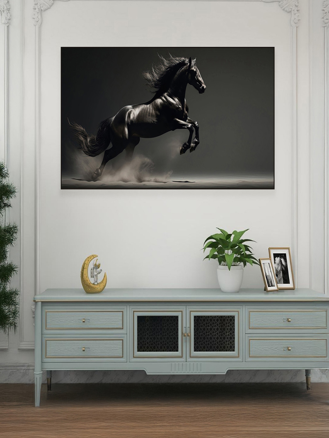 nestroots Black Painted Wall Arts