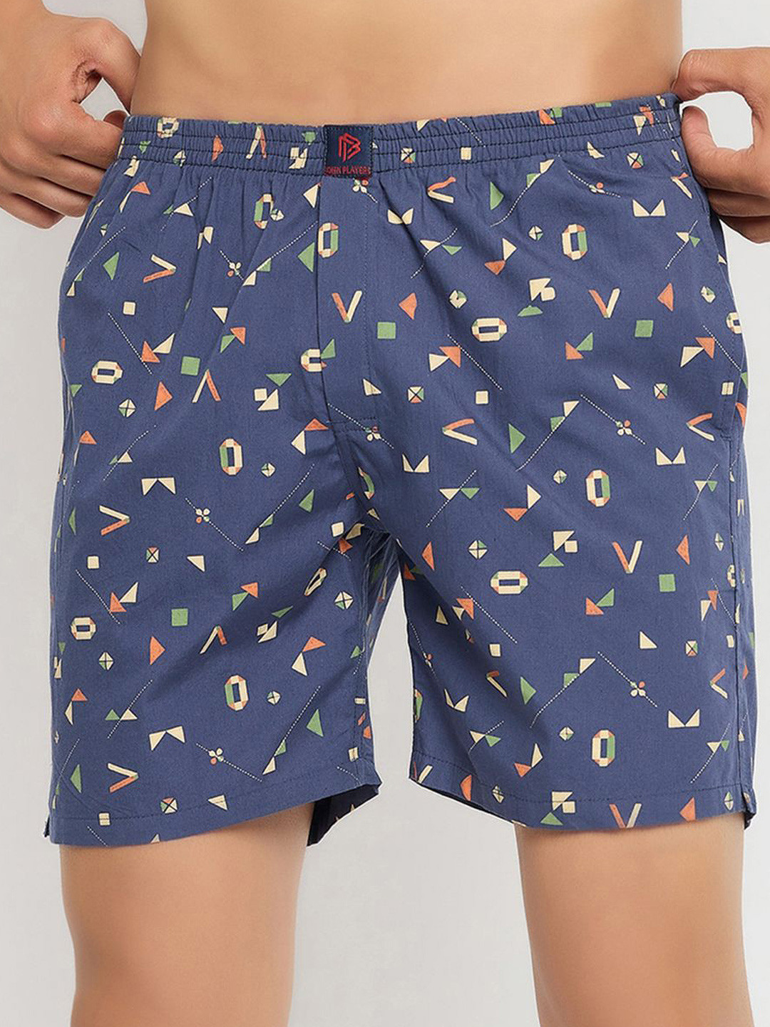 John Players Printed Pure Cotton Boxer JBX001M08S