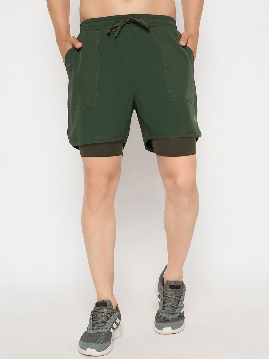 John Players Men Running Sports Shorts