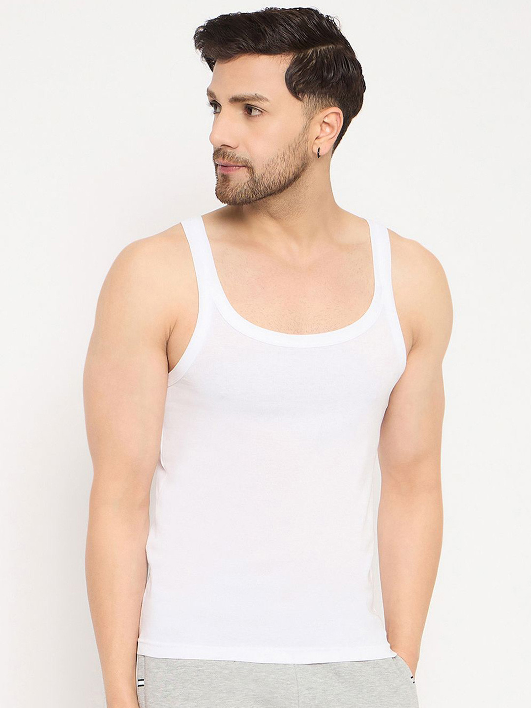 John Players  Cotton Scoop Neck Innerwear Vests