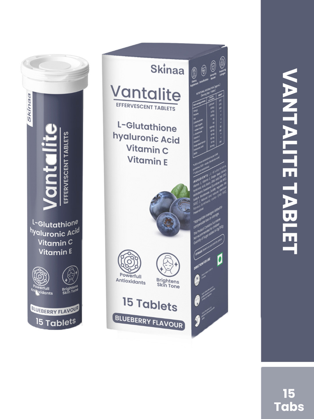 SKINAA Vantalite Tablet For Enhancing Skin Rejuvenation & Enhanced Brightening - 15 Tab