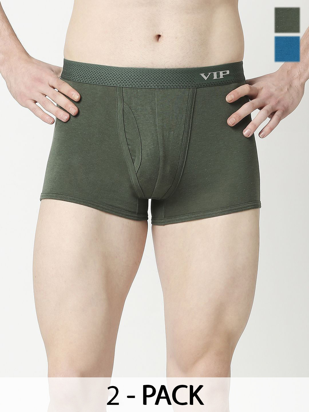 VIP Pack Of 2 Assorted Trunks VP-MI-TR-SNSRY-1P-FM-XL-PO2