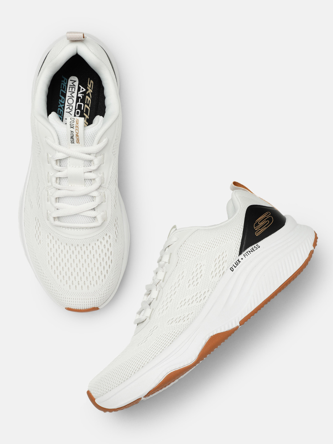 Skechers Men D'LUX FITNESS-NEW AFFINITY Textured Sneakers