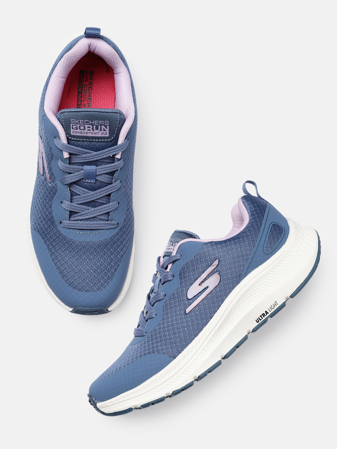 Skechers Women GO RUN CONSISTENT 2.0 Textile Running Shoes