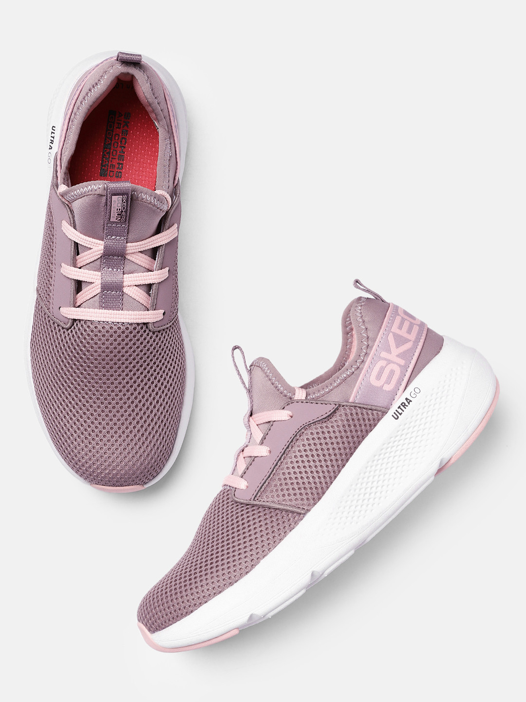 Skechers Women GO RUN ELEVATE Mesh Running Shoes